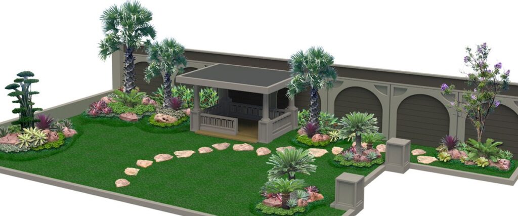 Jasa Desain Taman Surabaya 11- Garuda Taman